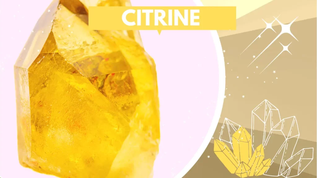 Citrine crystal