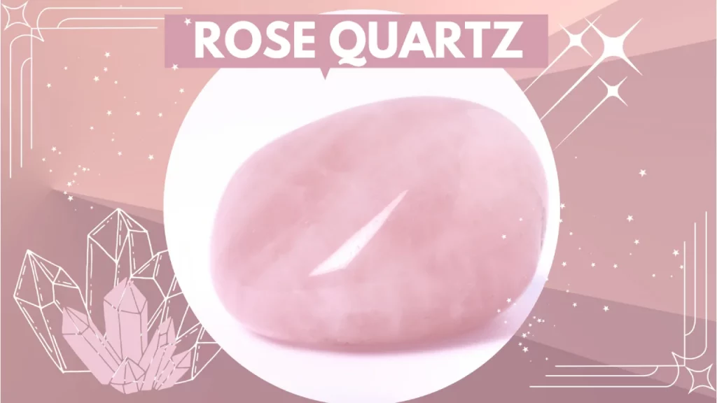 Tumbled rose quartz