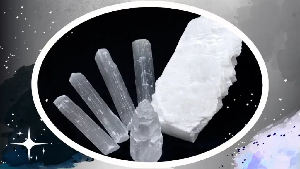 Soft selenite crystals